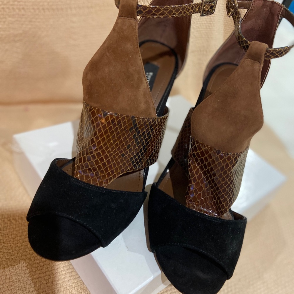 White house black market heels And matching purse